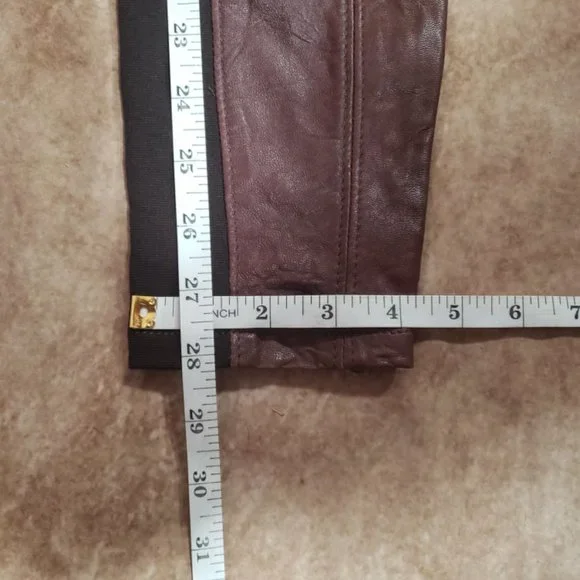 Abercrombie & Fitch Leather Leggings